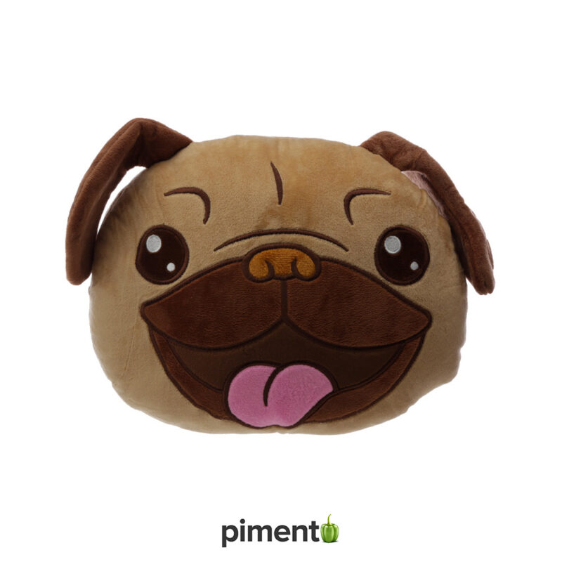 Almofada 3D Pug