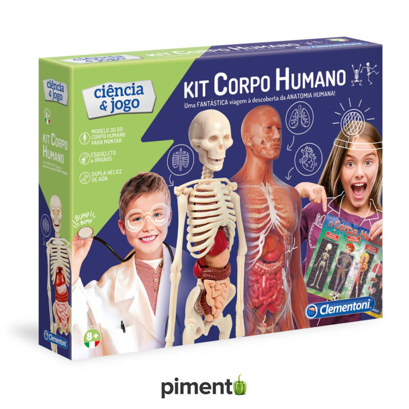Kit Corpo Humano - Jogo Didático e Educativo