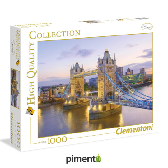 Puzzle 1000 peças - Tower Bridge Londres - Clementoni
