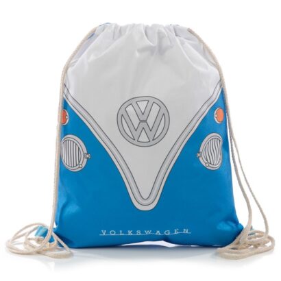Bolsa com cordão Volkswagen Pão de Forma Azul