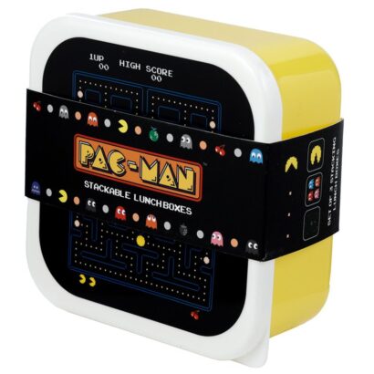 Conjunto 3 marmitas Pac-Man