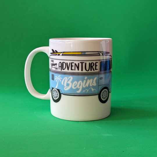 Caneca Volkswagen VW Camper Bus - Aventura de Surf