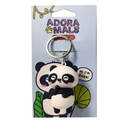Porta-chaves PVC 3D Panda