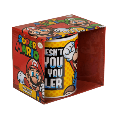 Caneca Super Mario com Frase 