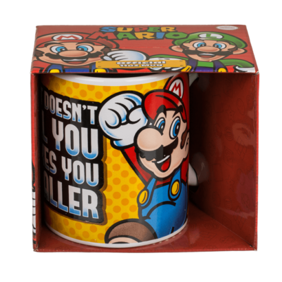 Caneca Super Mario com Frase 