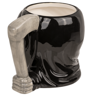 Caneca 3D com Rosto de Ceifeiro, 16,5 x 11 cm – Prenda Macabra e Incrível para Fãs de Horror