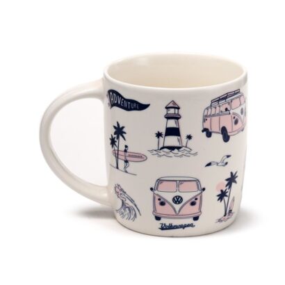 Conjunto de caneca com infusor e tampa VW Volkswagen Camper Bus