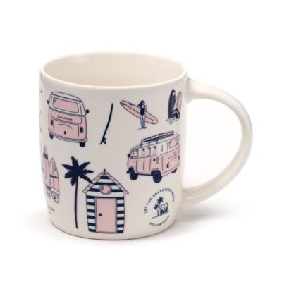 Conjunto de caneca com infusor e tampa VW Volkswagen Camper Bus