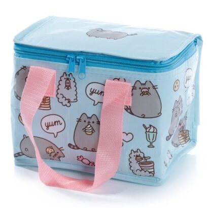 Lancheira Térmica Pusheen Gato - Lancheira térmica para praia, trabalho, criança, homem, mulher, piquenique, escola, comida, snacks, fruta, alimentos