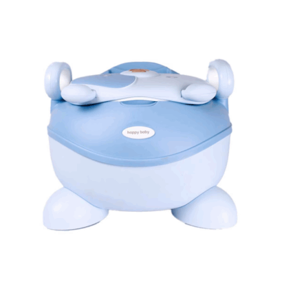 Cadeirinha de Bacio para Crianças – Design Adorável com Ursinho, Assento Acolchoado Ergonómico, Encosto Alto e Apoios de Braço, Taça Removível para Limpeza Fácil, Base Antiderrapante, Portátil e Leve