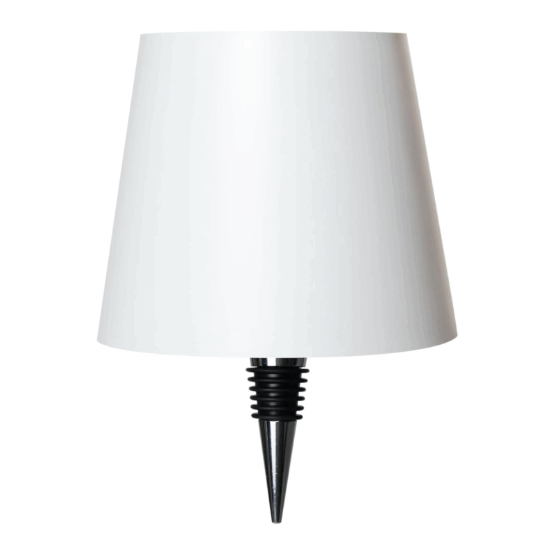 Candeeiro LED de Garrafa Recarregável – Lâmpada de Mesa Portátil com Sensor Touch, 3 Intensidades de Luz, Mudança de Cor, Autonomia até 13h, Compatível com Gargalos até 3 cm